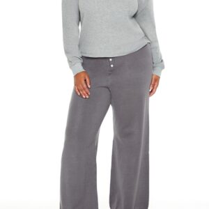 Plus Size Thermal Long-Sleeve Top