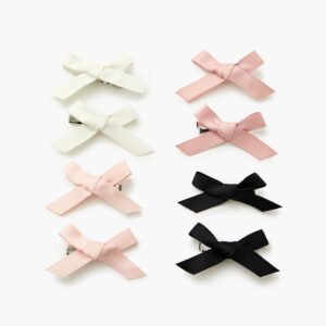 Ribbon Bow Hair Clip Set