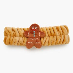 Plush Gingerbread Man Headwrap