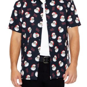Christmas Santa Motif Shirt
