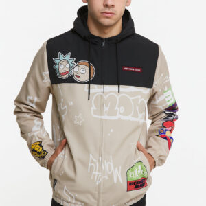 Rick And Morty Light Weight Windbreaker Jacket