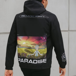 Rick And Morty Taslon Light Weight Jacket