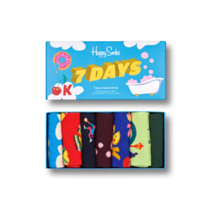 7-Pack 7 Days Socks Gift Set Multi