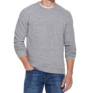 Soft Touch Crew Neck Sweater Gray Marl