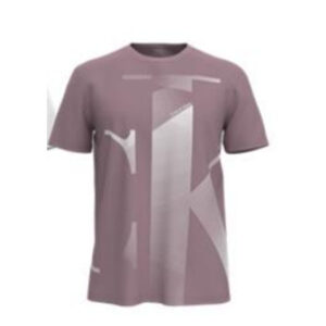 Short Sleeves Geo Monogram Crew