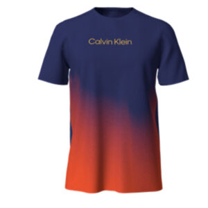 Short Sleeves Linear Logo Crew Tee