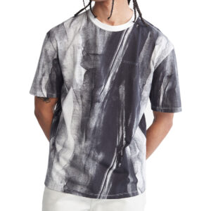 Short Sleeves Relaxed Aop Slub Tee