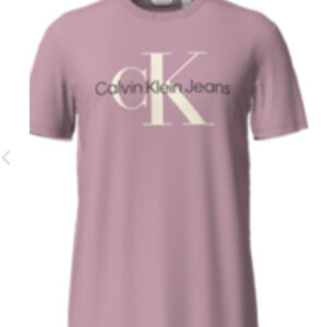 Short Sleeves Monogram Crew