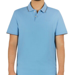 Short Sleeves Stretch Pique Polo