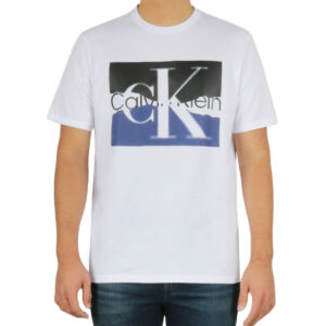 Short Sleeves Torn Logo Crew Tee