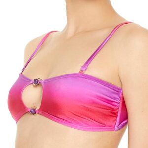 Gradient Cutout Bikini Top